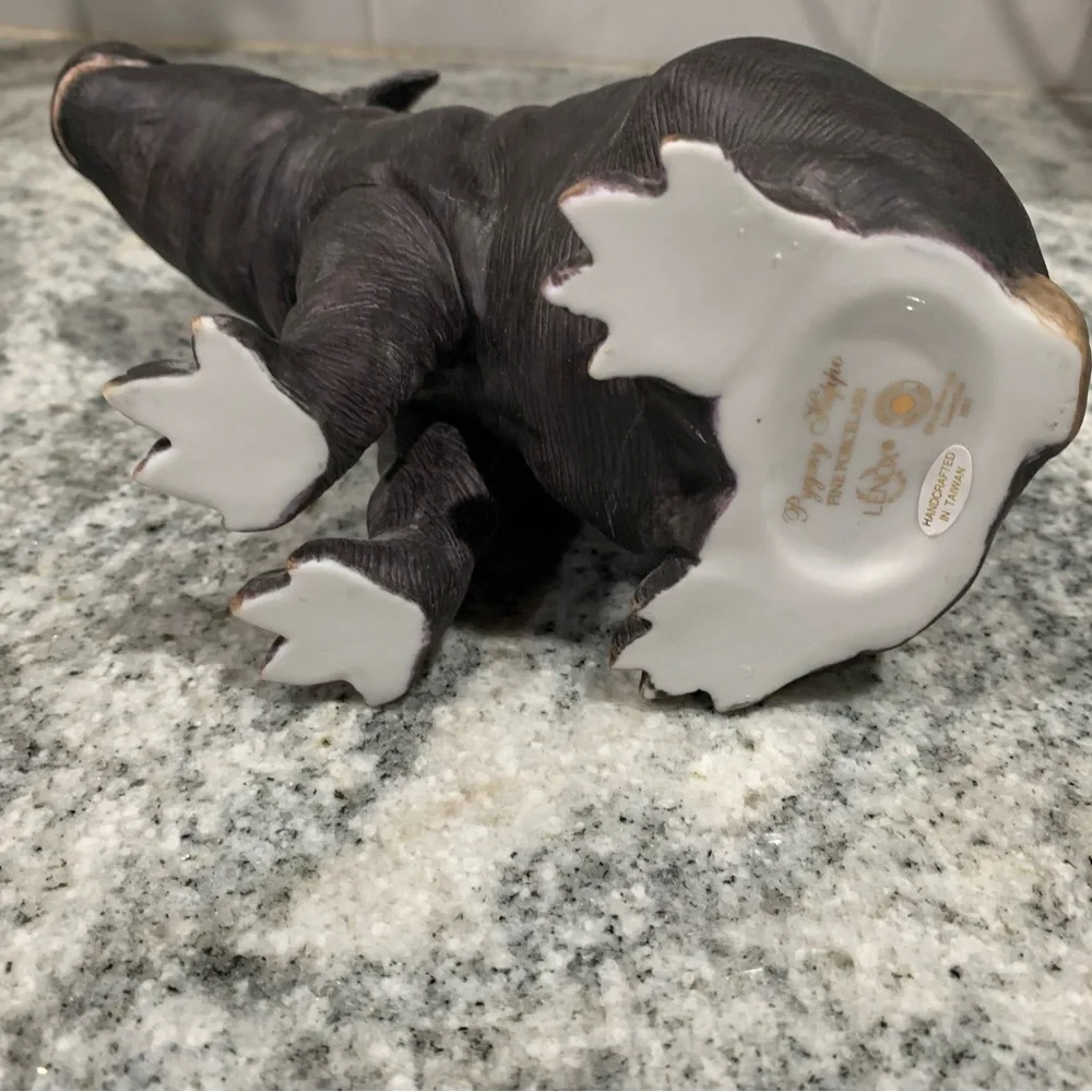 Lenox Pygmy Hippo Figurine - Picture 4 of 4